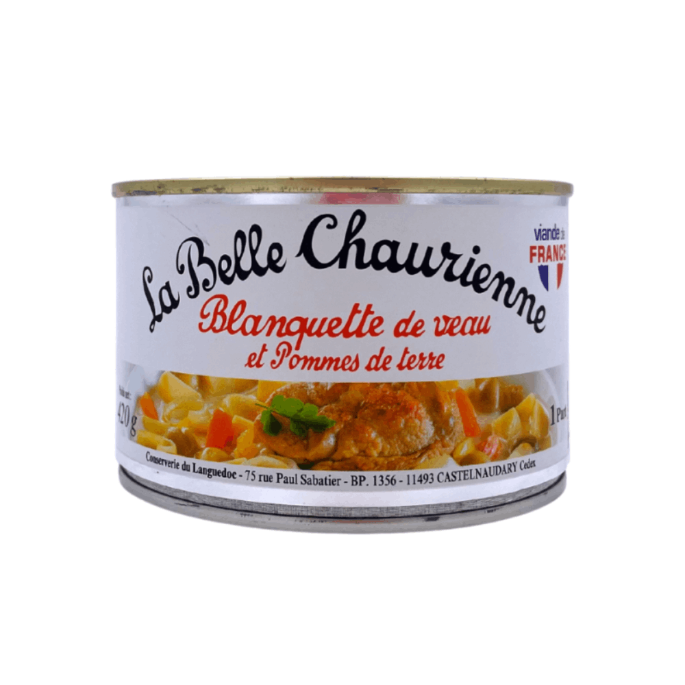 La Belle Chaurienne Blanquette of Veal with Potatoes 420g tin