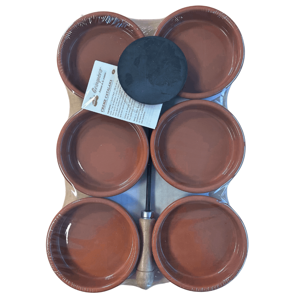 Creme Brulee Set: 6 x Dishes and Iron Carameliser - Image 6