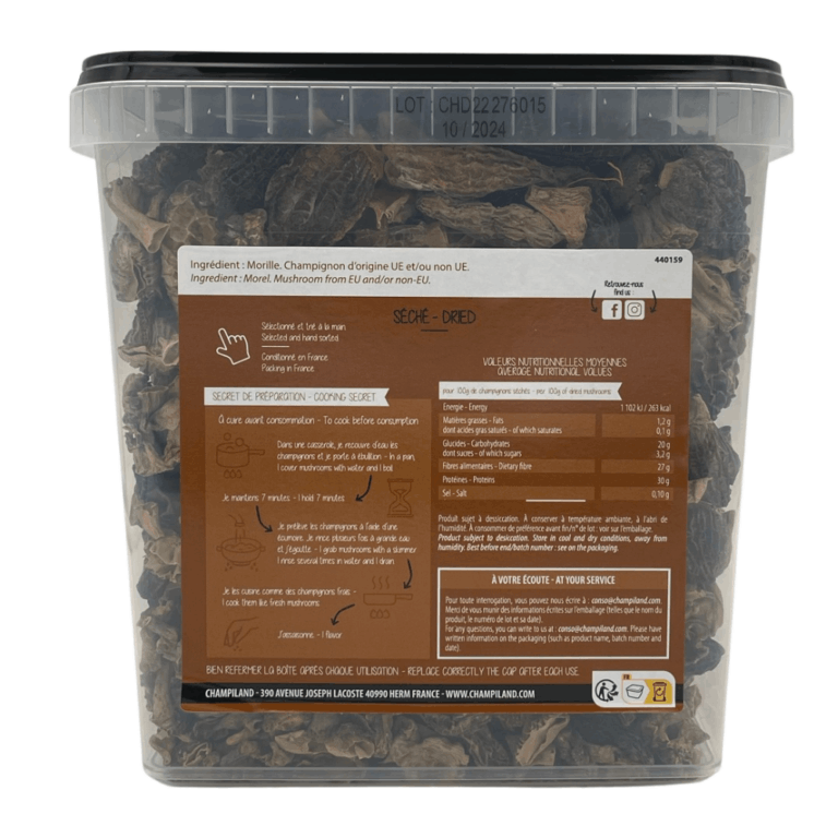 Dried Traiteur Morel 500g · BonneBouffe