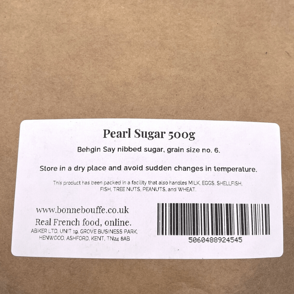 Pearl Sugar 500g Ingredients