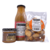 Langoustine glass jar 470 with a 90g jar of rouille sauce and one packet of crouton
