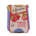 single pot of strawberry La Fermiere yogurt 140g