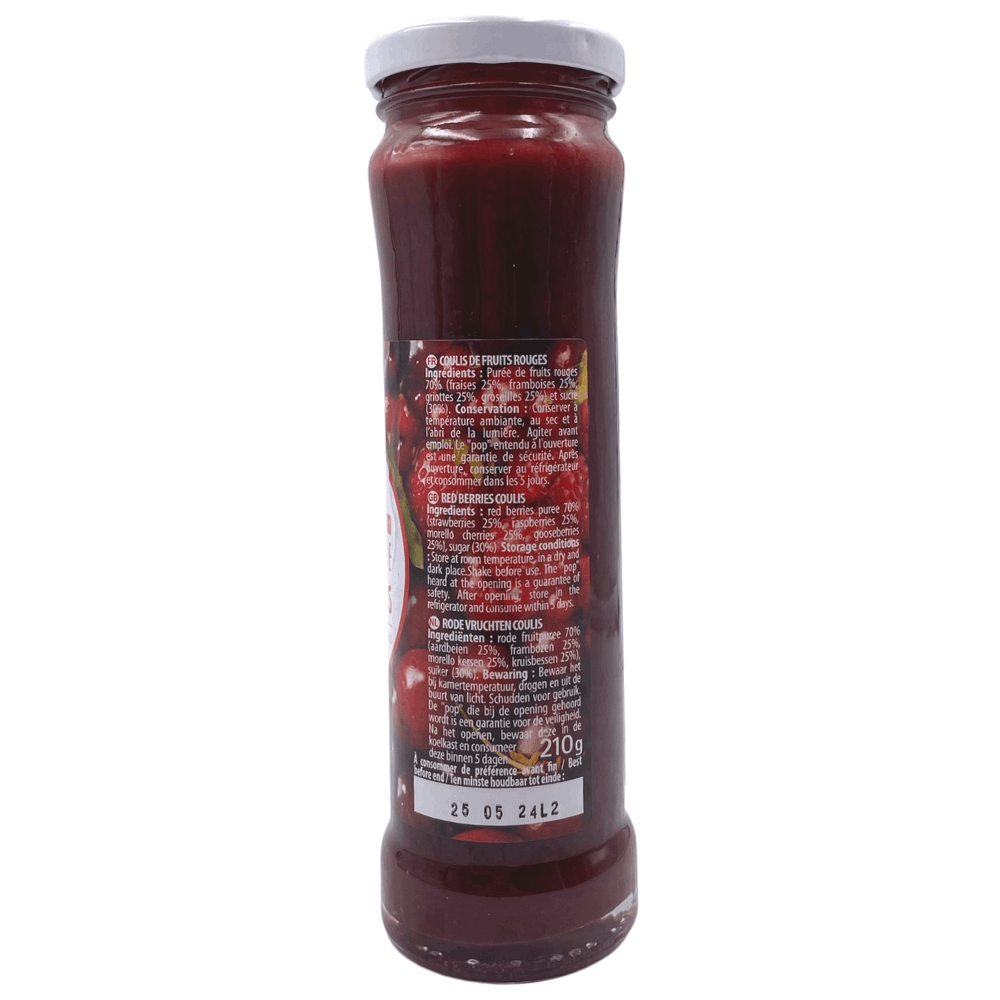 Sainte Lucie Red Fruits Coulis New Packaging