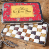 Petit Duc Checkerboard Calissons Tin Lifestyle Image