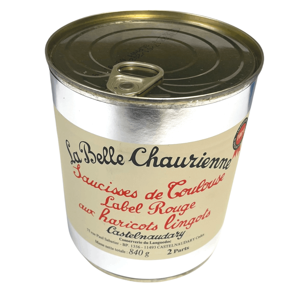 La Belle Chaurienne Label Rouge Toulouse Sausages and Haricot Beans 800g