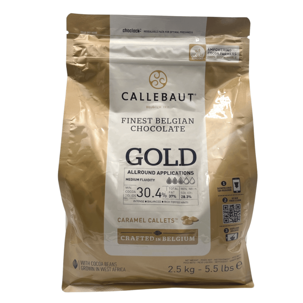 Callebaut Gold Chocolate 2.5kg · BonneBouffe