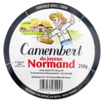 Camembert Pasteurised J. Normand 250G BEST BEFORE 26/01/26