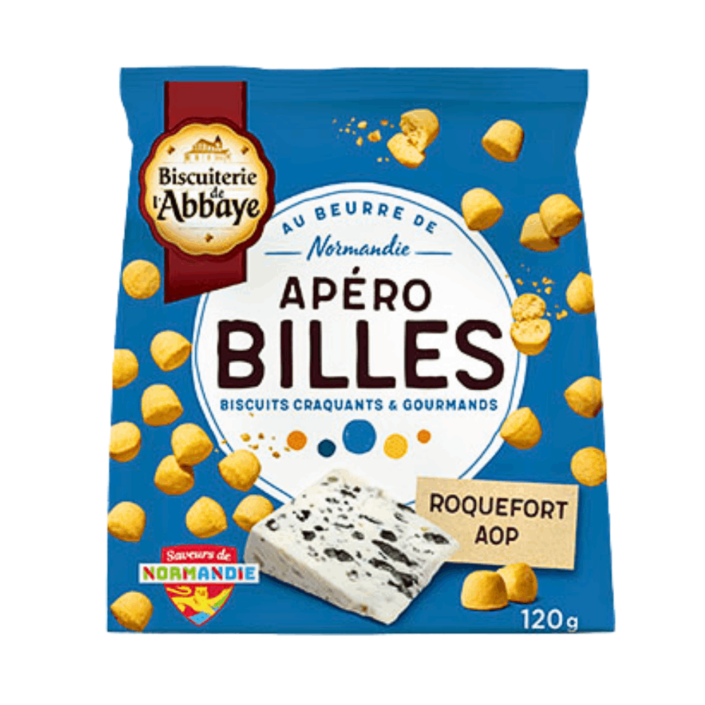 Biscuiterie de l'Abbaye Roquefort Bites 120g