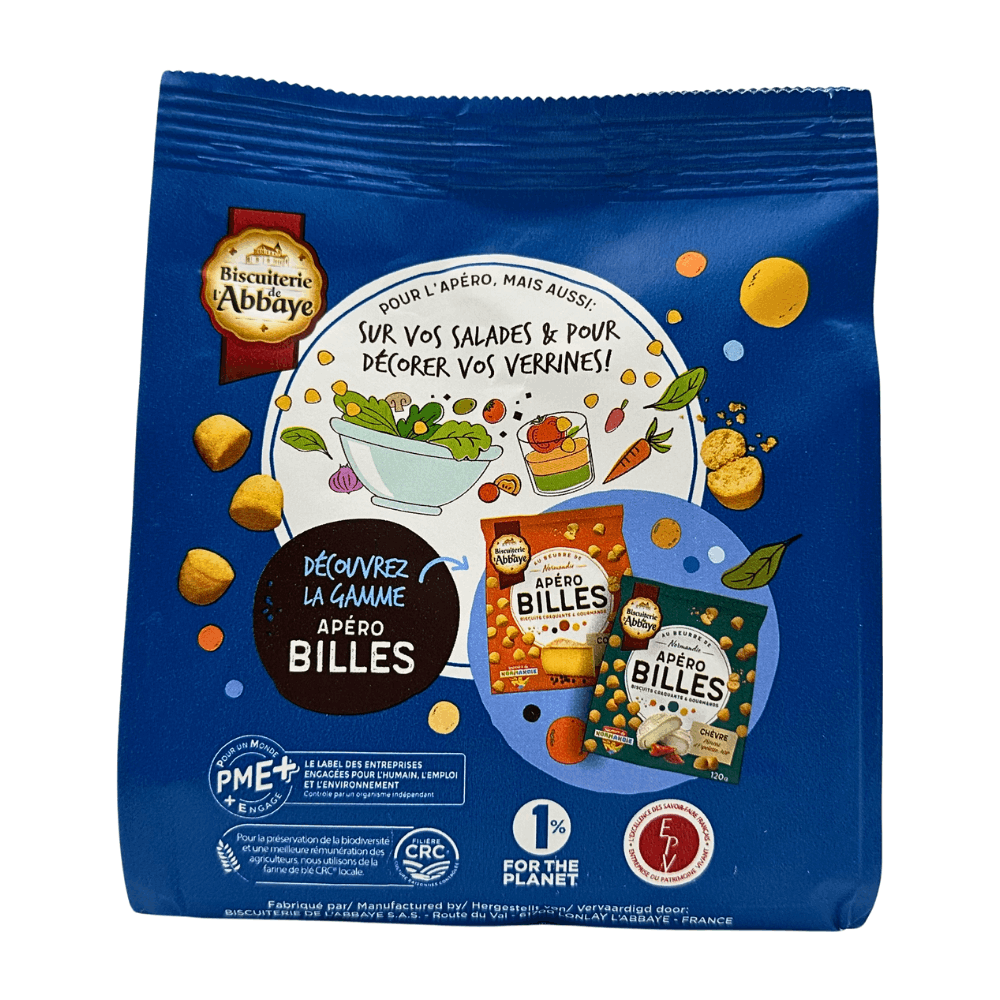 Biscuiterie de l'Abbaye Roquefort Bites 120g - Image 4