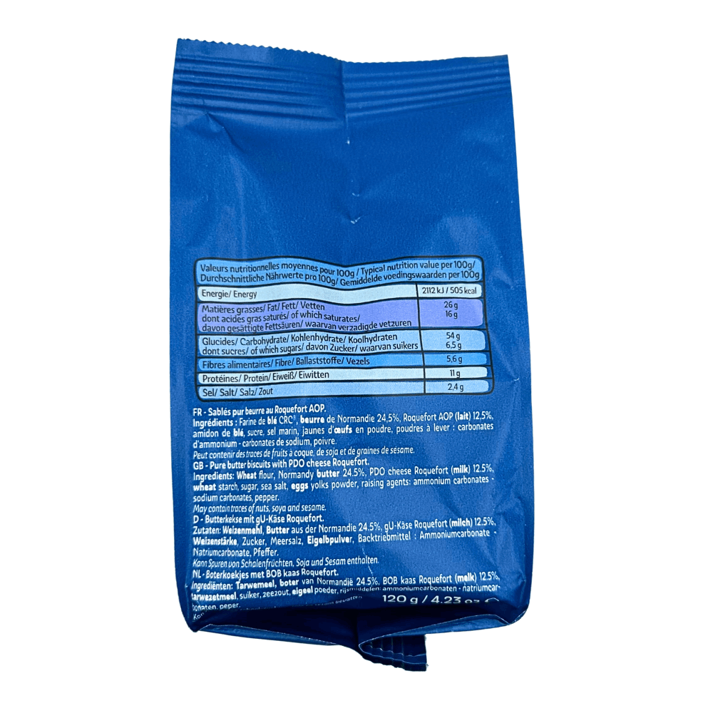 Biscuiterie de l'Abbaye Roquefort Bites 120g - Image 5