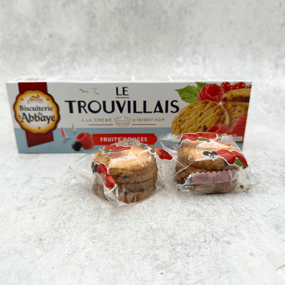 Biscuiterie de l'Abbaye Trouvillais Berries 150g BEST BEFORE 13/06/26 - Image 2