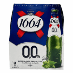 1664 Blond Beer 0.0% ABV 25cl x 6