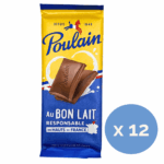 Poulain Milk Chocolate Bar 95g x 12