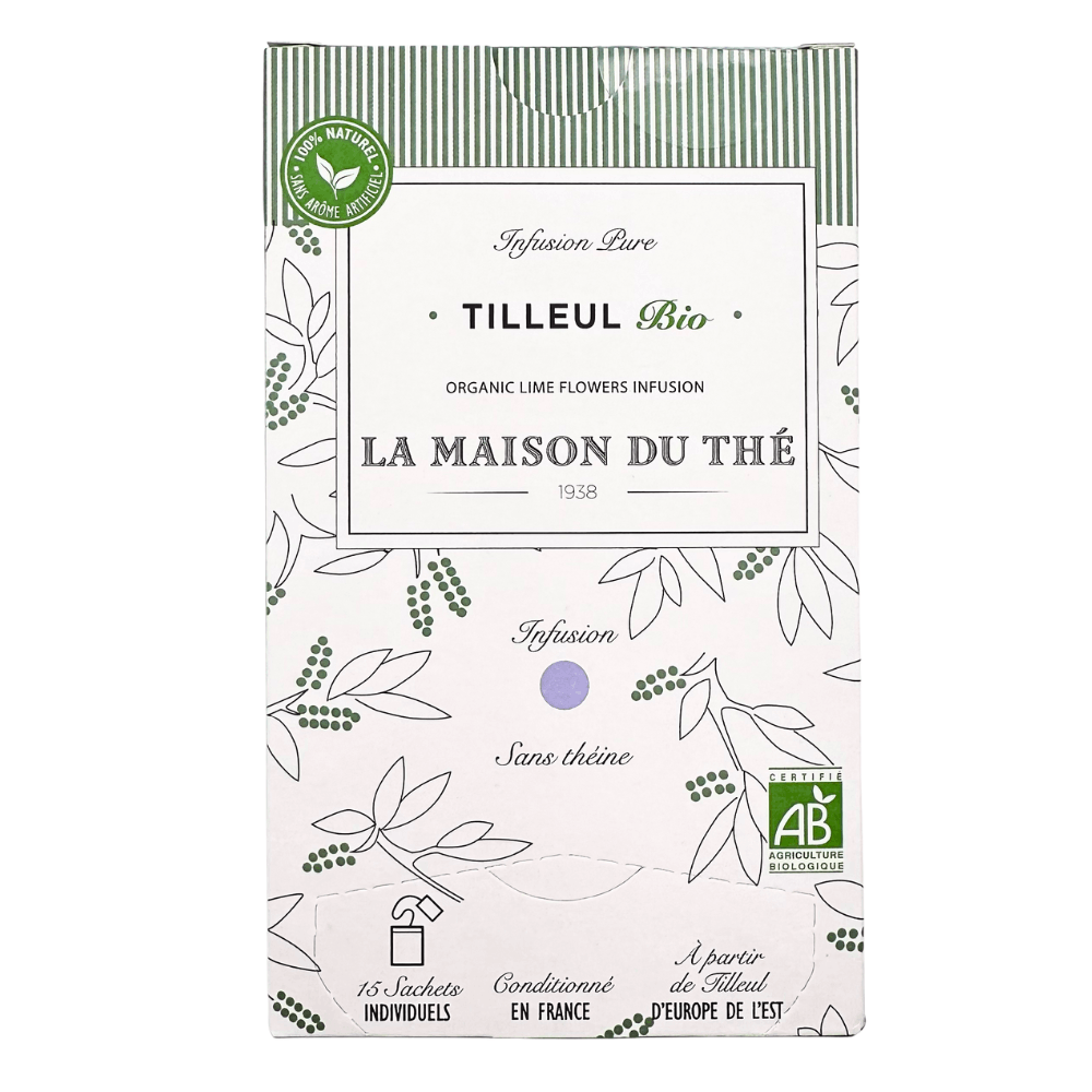 La Maison du The Linden Herbal Tea 15 Tea Bags