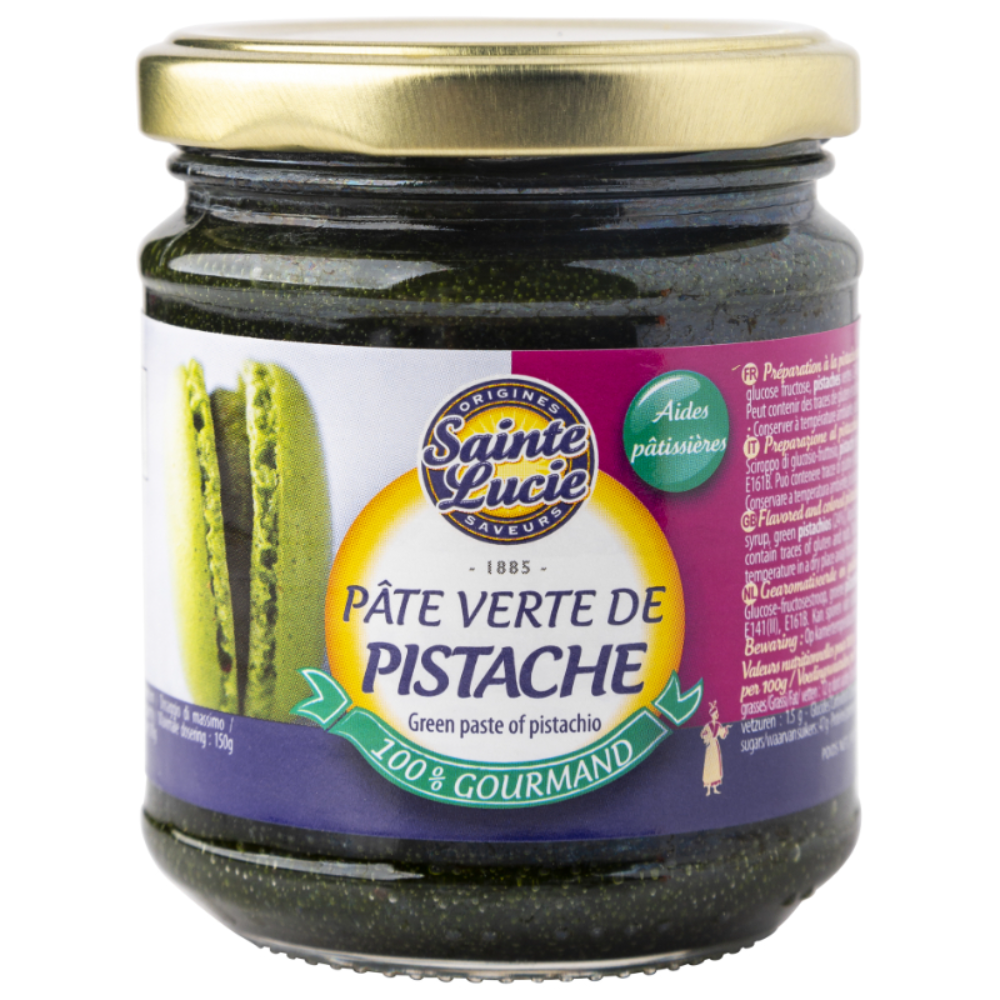 Sainte Lucie Pistachio Paste 220g BEST BEFORE 30/11/25