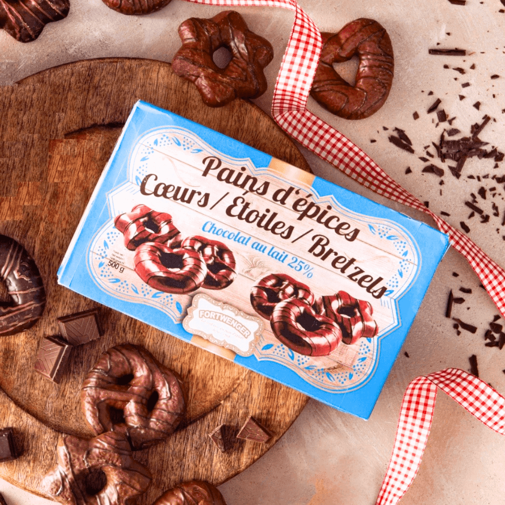 Fortwenger Milk Chocolate Covered Gingerbread 500g - Image 3