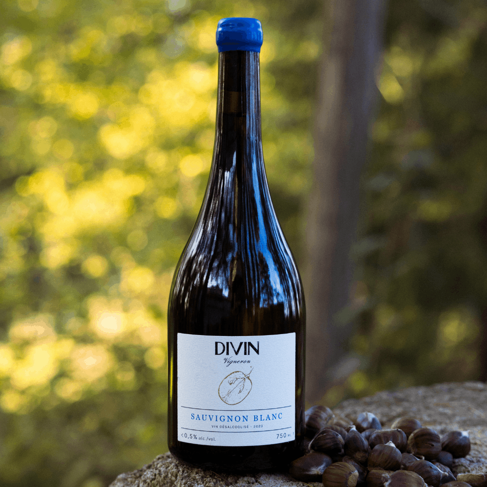 Divin Vigneron Low-Alcohol Sauvignon Blanc 0.5% ABV 75cl x 6 - Image 3