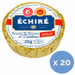 Echire Unsalted Butter Portions 20g x 20