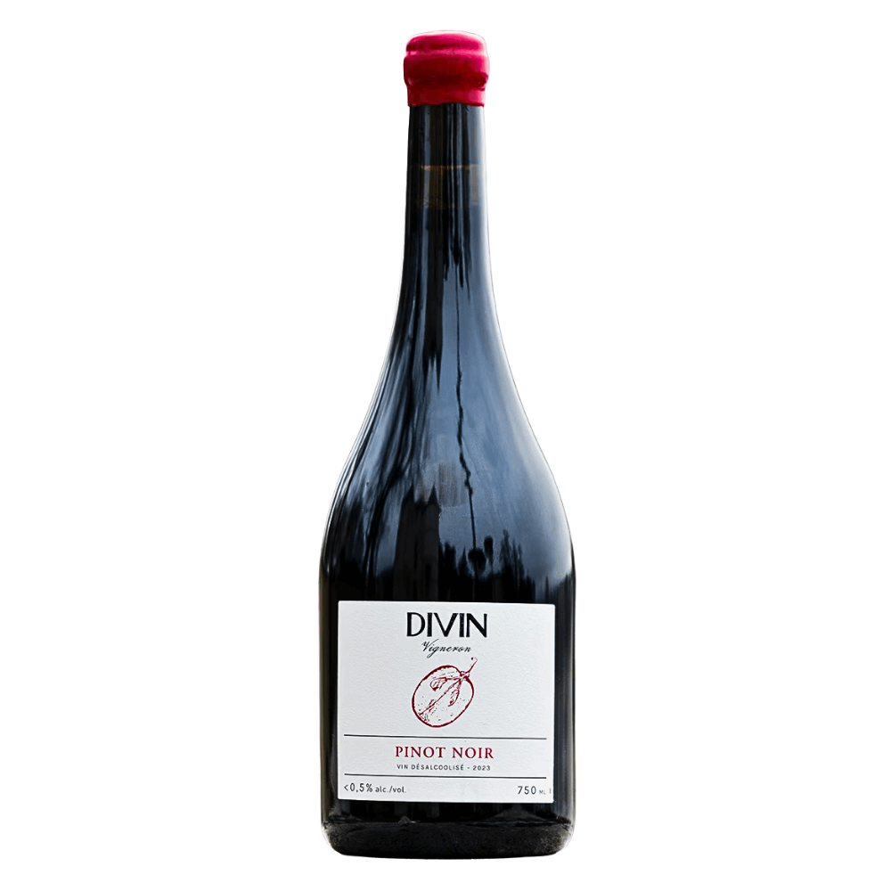 Divin Vigneron Low-Alcohol Pinot Noir 0.5% ABV 75cl x 6 - Image 2