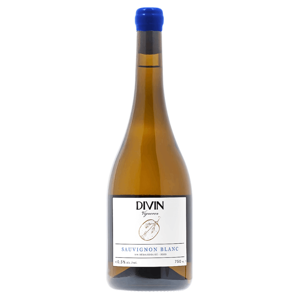 Divin Vigneron Low-Alcohol Sauvignon Blanc 0.5% ABV 75cl x 6 - Image 2