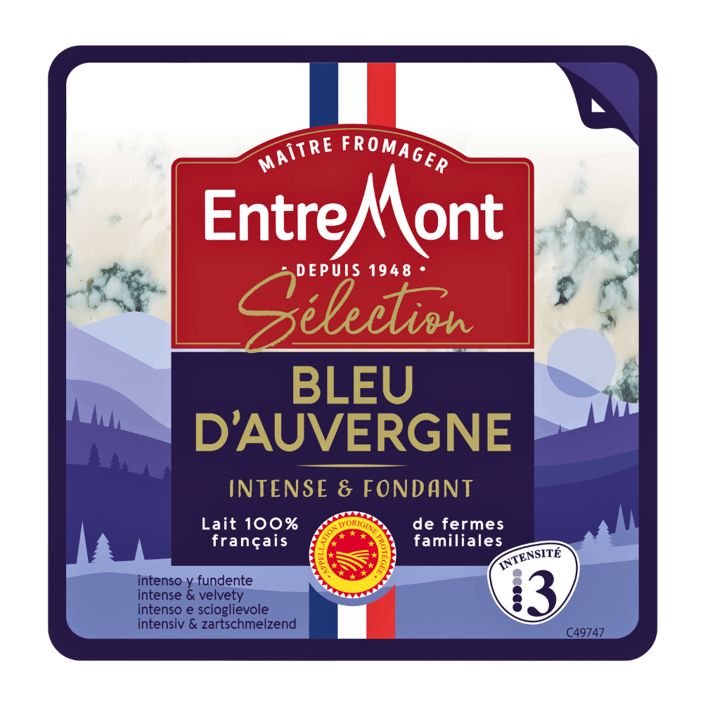 Bleu d'Auvergne Entremont PDO 125g