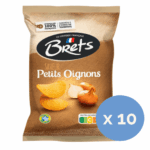 Brets Onion Crisps 125g x 10