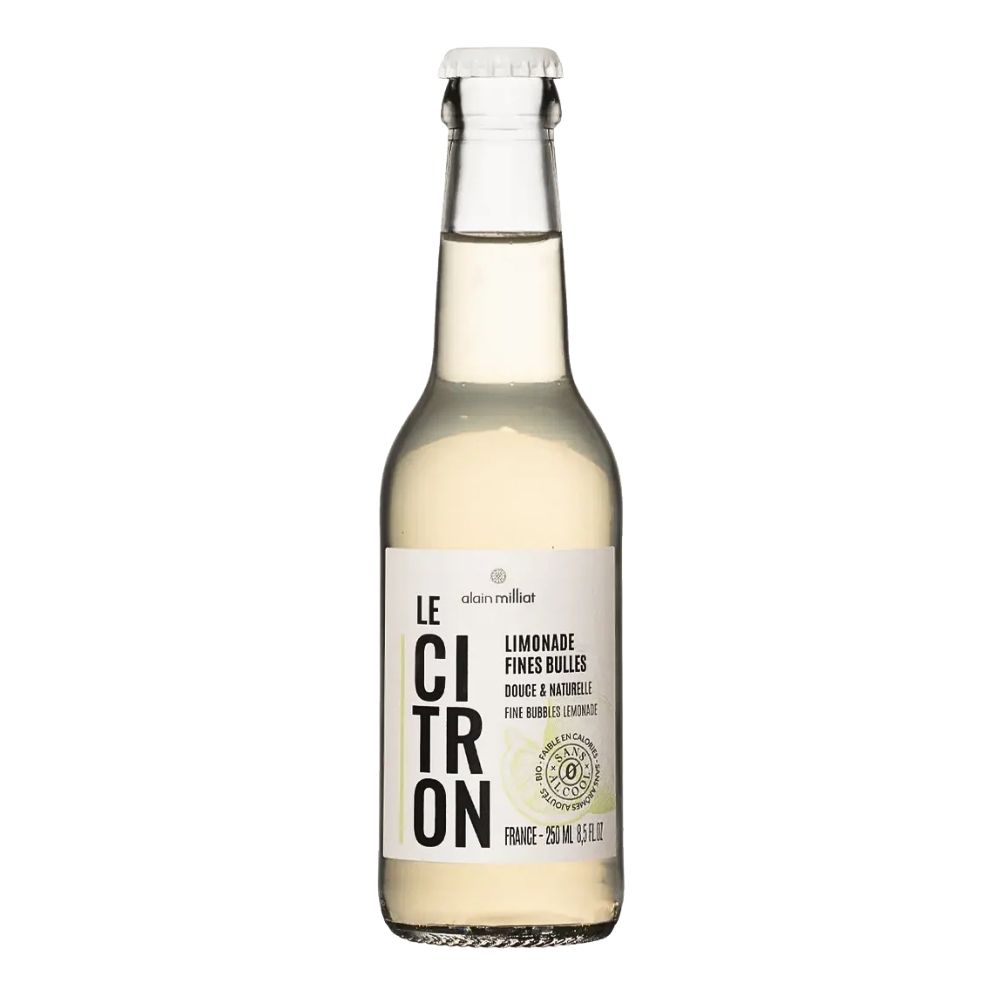 Alain Milliat fine bubbles lemonade 250ml bottle