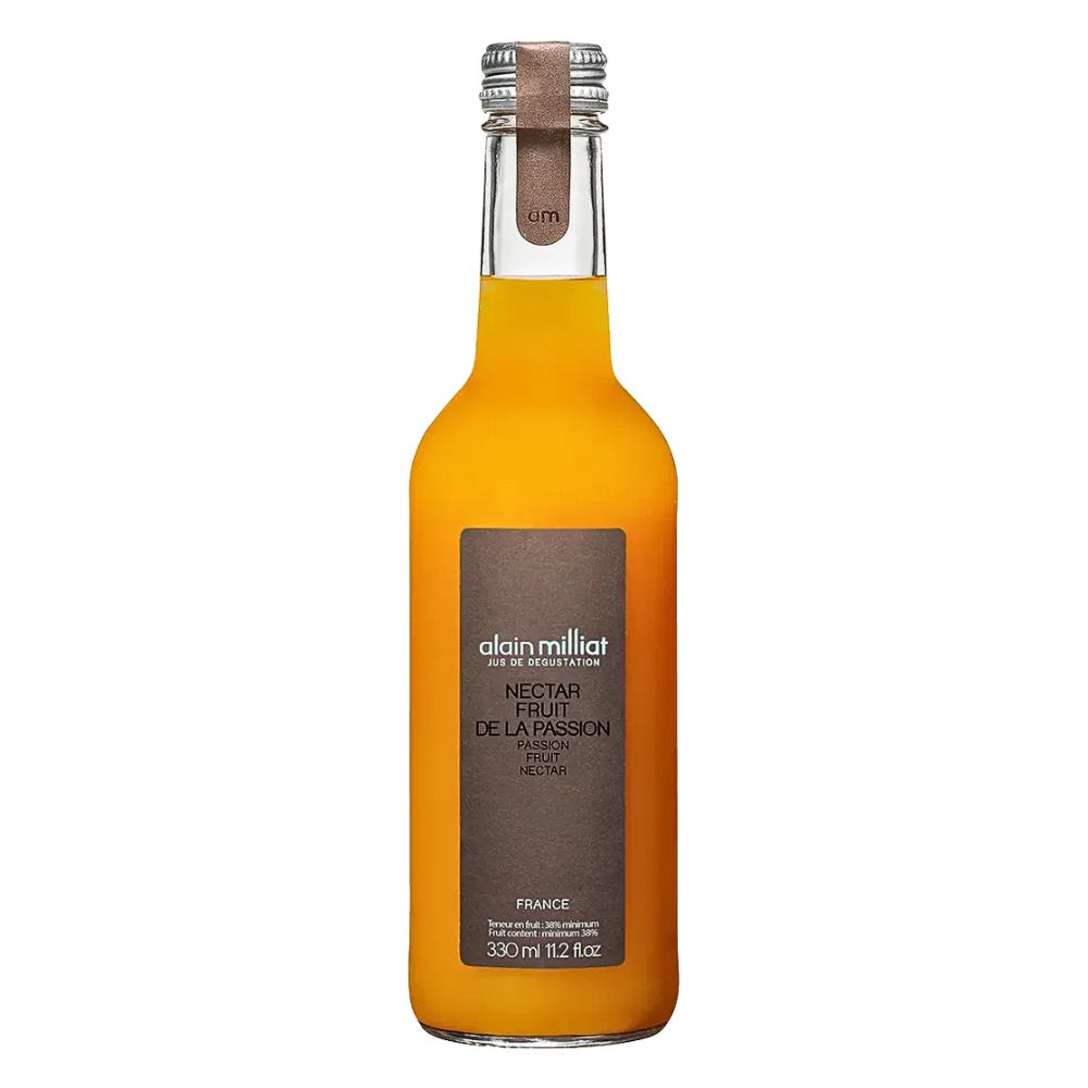 Alain Milliat passion fruit nectar 330ml bottle