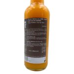 Back view of a 330 ml bottle of Alain Milliat PGI Corsican Clementine Juice, showing the ingredients and product information label on a white background.