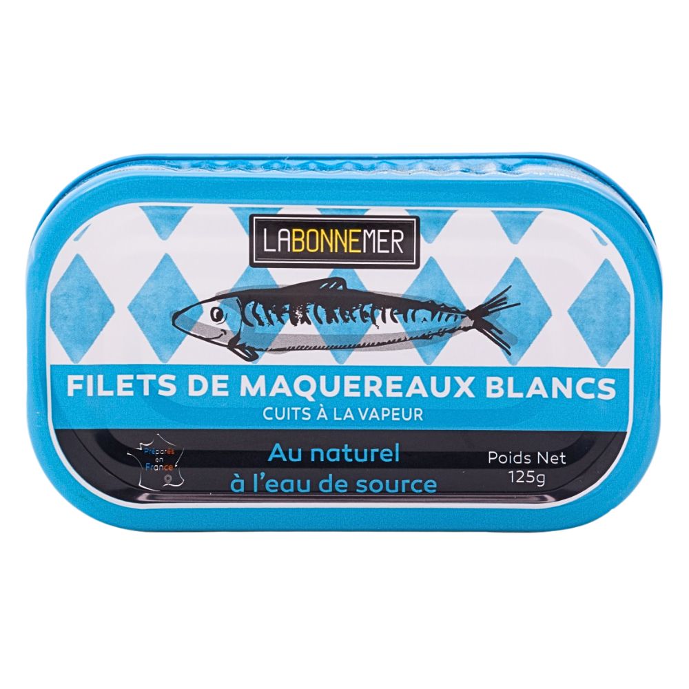 Ferrigno Mackerel Fillets in Spring Water 125g tin