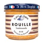 Front view of a 90 g jar of Le Père Eugène Rouille Traditionnelle on a white background.