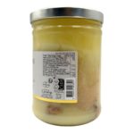 Jar side with nutrition facts and barcode.